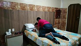 Invited to motel for couple's best black kiss orgasm