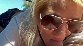 incredible streetwalker blowjob ends in huge facial!