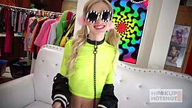 Tiny Blonde Chanel Shortcake Begs To Get Fucked By Bryan Gozzling