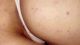 slutty brunette lets me fuck her hard and cum deep inside