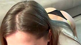 Cum inside me baby massive creampie in wet pussy