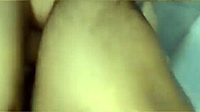 Naughty girl moans loud in doggy style