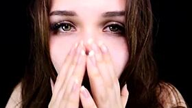 asmr russian teen kittyklaw kisses to intense orgasm