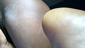 Sexy milf flashes big ass tits and fingers pussy preview