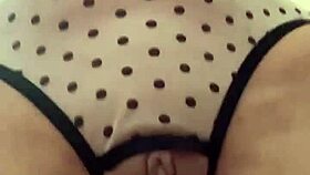 Sexy milf caressed holes to humidity