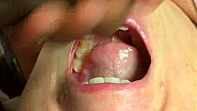 Wife's Sloppy Suck Makes Black Cock Explode Fast