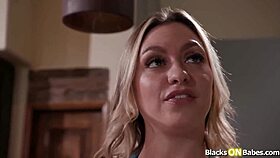 Blonde Girlfriend Cucks Bf With Black Guy