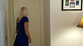 Blonde milf Ms Paris shares her taboo homemade pov blowjob stories swallowing cum in close up hardcore roleplay.