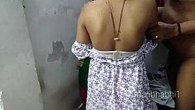 indian desi bhabhi and friend get wild threesome sex in saree 🔥😈👯