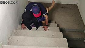 Stepbrother Fucked Big Stepsister On Stairs