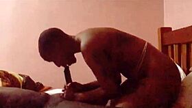 Ebony milf swallows cum loads in hot mouth compilation