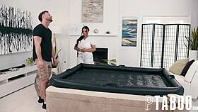 Your wife calls while seth takes preslee hard from behind