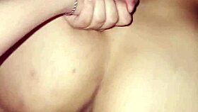 slutty brunette lets me fuck her hard and cum deep inside