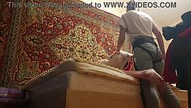 Anastasia uses strapon for anal submission with sasha