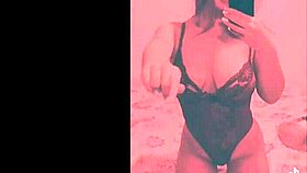 bbw brazilian milf dancing nude and wild