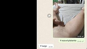 My girlfriend chats hot on phone call