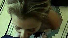 Young schoolgirl shaves her wet pussy smooth