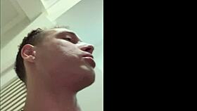 party bathroom threesome with cassidy getting double stuffed