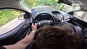 nympho wife julia north enjoys quick forest anal