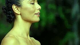 naked milf yoga instructor daniella smith makes her body flexible