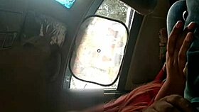 nri girl masturbates for boyfriend in car