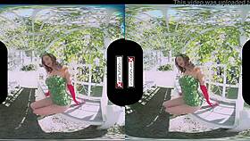 poison ivy xxx cosplay vr stunning evil redhead gets her pussy smashed