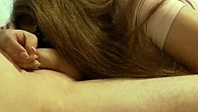 Horny wife sucks cock passionately