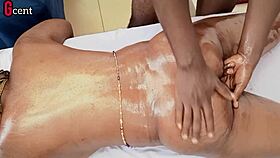 Asian masseuse gets deep ass massage from bbc