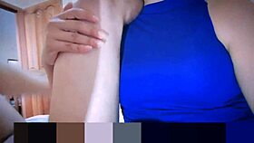 Asian chica sucks and fucks trans friend roughly