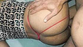 Naughty brazilian wife tries first anal