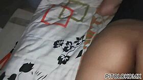 latin babe returns from gym for quick sex