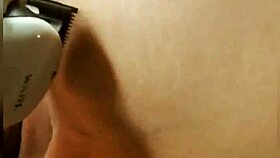 shaved teaser showing off smooth intimate areas