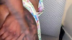 Blonde girl fucks black male hard