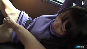 This babe sucked a hard fat cock in car
