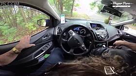 nympho wife julia north enjoys quick forest anal