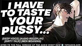 Dirty talk pleasure dom with hot men moaning audio