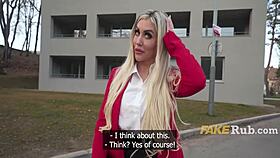Big booty foreign realtor didnt get offended just said she needed more cash