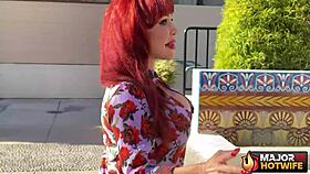 Stunning Redhead Milf Gets Anal Pounded By Rome