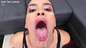 four huge cocks destroy yessica bunny with double penetration