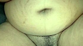 closeup view of wet pussy masturbation