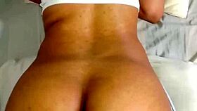 I split her ass open and fill it