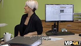 Lussy sweet office casting fuck