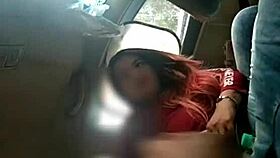 nri girl masturbates for boyfriend in car
