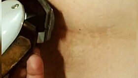 shaved teaser showing off smooth intimate areas