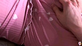 big tits roommate loves cum on her tight pussy