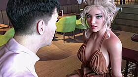 reunion 30 johns wild fuck with strip dancer in bar