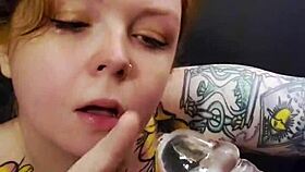 sophia celeste gives extra sloppy blowjob performance