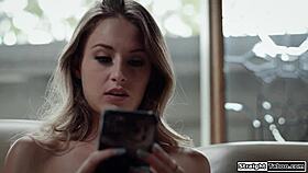 brunette lets the nerd fuck her hard