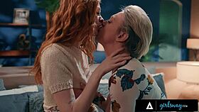 Femdom milf dee williams has playful encounter with redhead