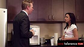 office hottie amara romani gets ass fucked hard